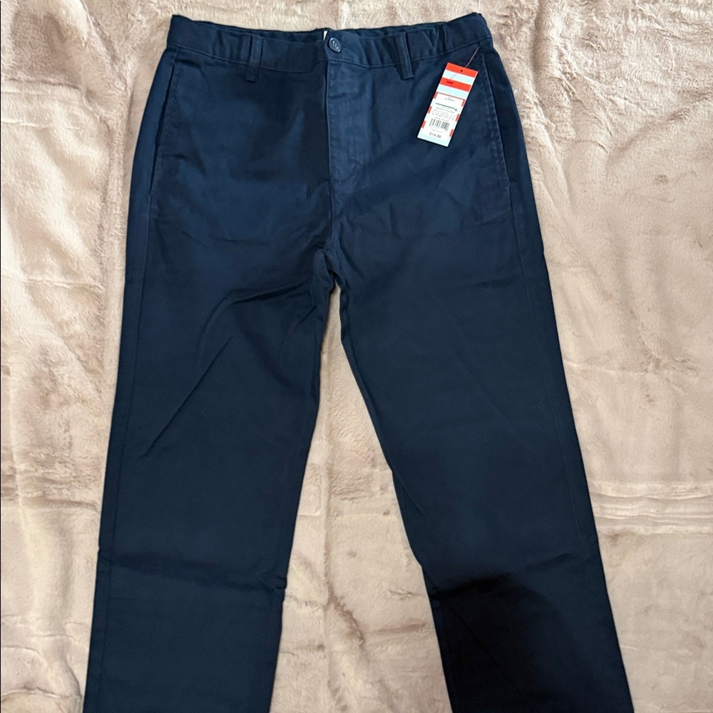 Cat & Jack Navy Pants 16 Husky